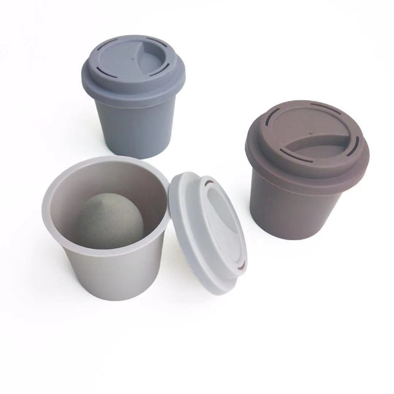 Coffee Cup Makeup Sponge Manufacturer - Wholesale Super Soft 3D Latex Free Makeup Blending Sponge