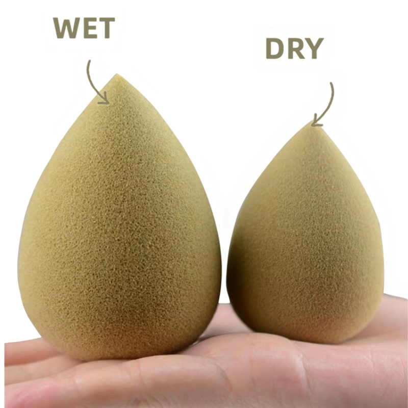 Green Tea Makeup Sponge Supplier - Custom Luxury Biodegradable Plant Based Beauty Sponge