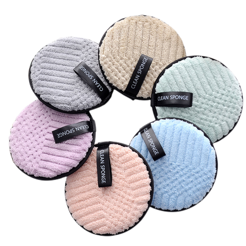 Microfiber Makeup Pads Manufacturer - Private Label Reusable Microfiber Makeup Remover Facial Pads