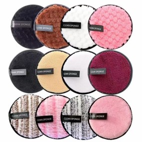 Microfiber Makeup Pads Supplier - Reusable Microfiber Makeup Remover Pads Private Label Washable