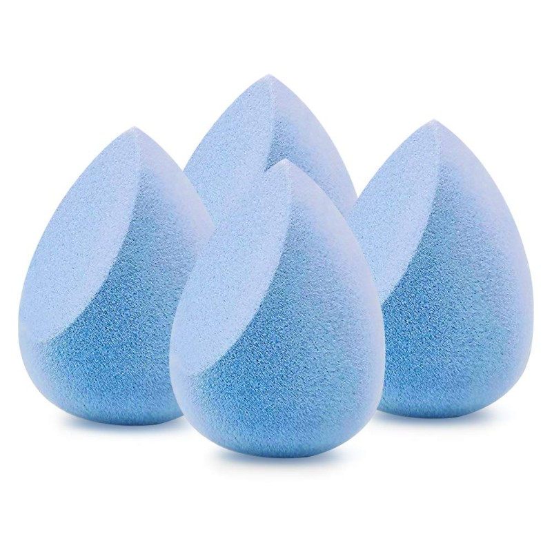 Microfiber Makeup Sponge Manufacturer - Custom Laser Logo Latex Free Super Soft Velour Microfiber