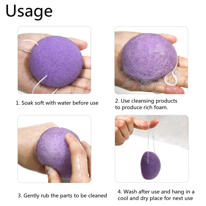 Universal Konjac Sponge Factory - Natural Konjac Facial Sponge for All Skin Gentle Cleansing