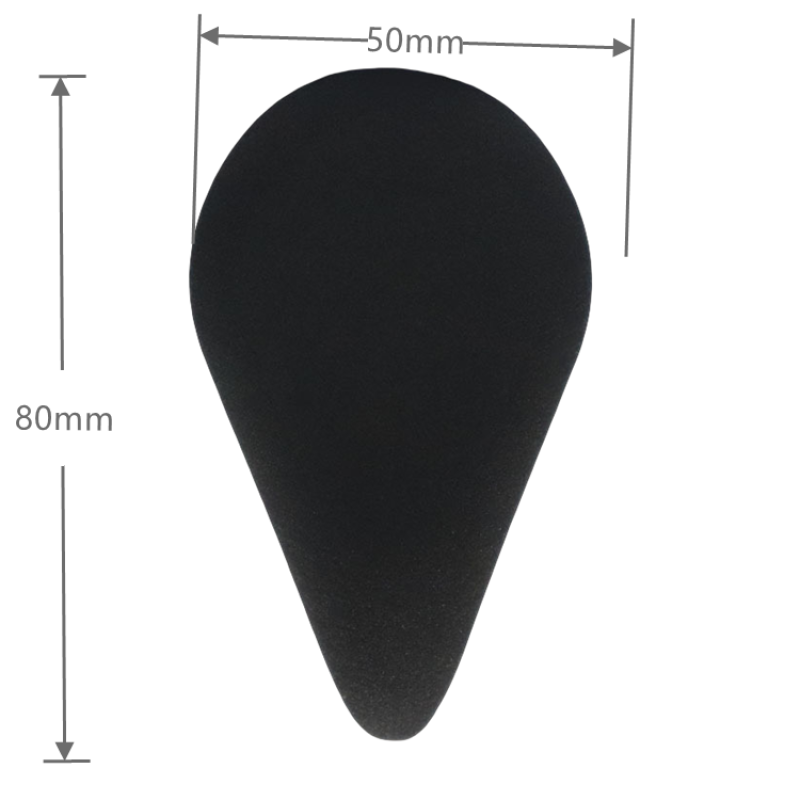 Fan Shape Makeup Sponge Supplier - Customized Super Soft Double Sided Fan Shape Wet Dry Sponge