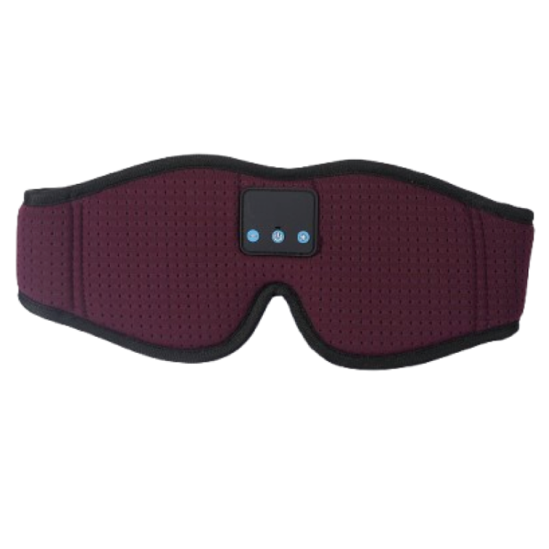Bluetooth Sleep Mask Factory - Custom Logo Bluetooth Wireless 100% Light Block Headphones 3D Sleeping Mask
