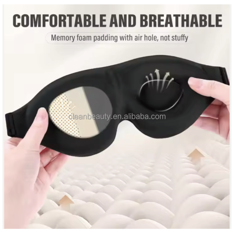 Travel Eye Mask Manufacturer - 3D Sleep Eye Mask Comfortable Travel Eye Mask Accessories