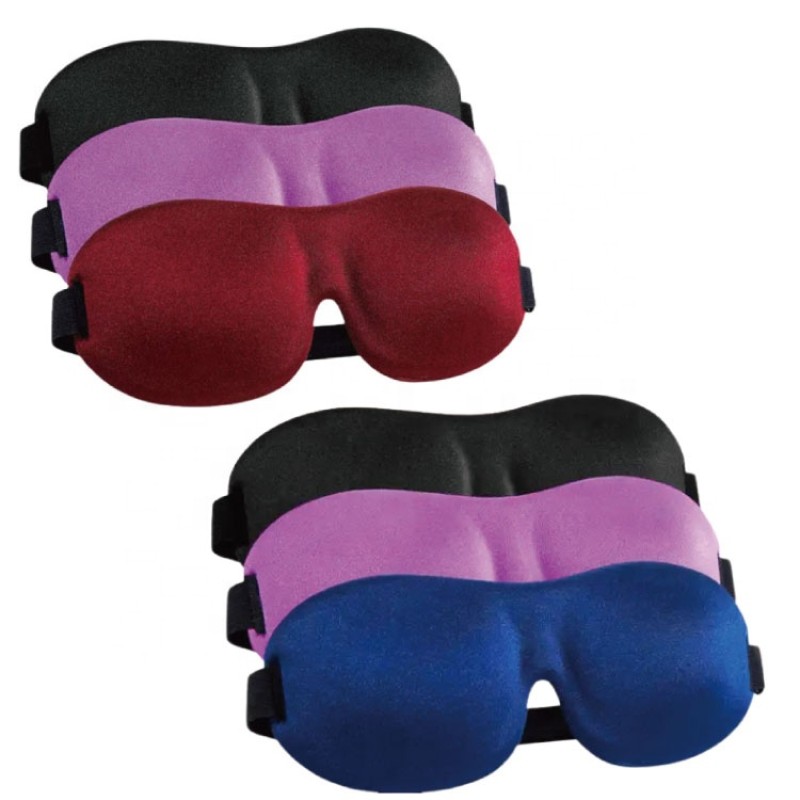 Blackout Eye Mask Supplier - Custom Logo 3D Blackout Eye Mask for Perfect Night Rest Eye Health