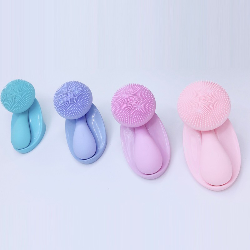 Electric Face Scrubber Supplier - Gentle Exfoliation Electric Face Scrubber Magnetic Wireless Rechargeable Silicone