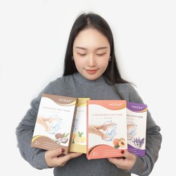 Foot Care Manufacturer - OME Private Label Low MOQ Foot Care Peeling Smooth Foot Mask Exfoliating Calluses