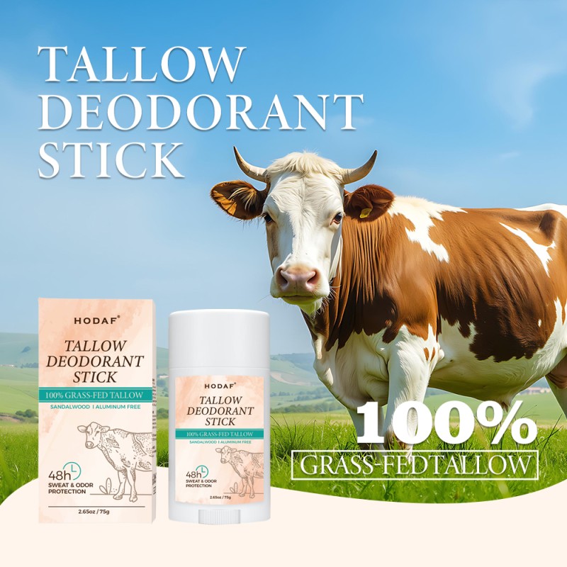 Natural Deodorant Manufacturer - Best Selling Natural Tallow Deodorant Sticks Low MOQ Aluminum-Free Custom Herbal