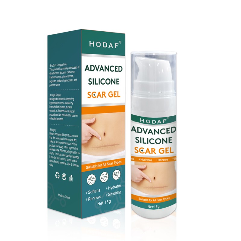 Scar Therapy Cream Manufacturer - Hodaf Hot Sell Silicone Gel Scar Therapy Cream for Old and New Scar Healthcare