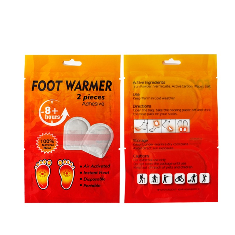 Toe Warmer Supplier - Safe Winter Toe Warmer Self Heating Pad Instant Warmth Foot Pad