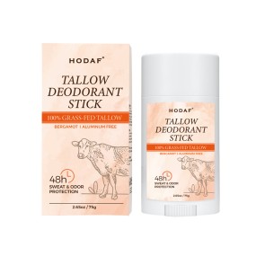 Odor Control Factory - Grass-Fed Beef Tallow Deodorant Stick Aluminum Paraben Free Natural Odor Control