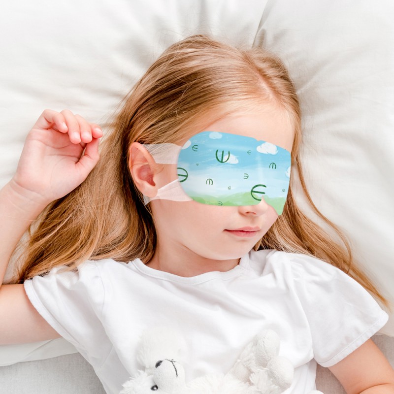 Sleep Mask Factory - Kids 3D Sleep Mask Blackout Eye Cover Boys Girls Travel Blindfold