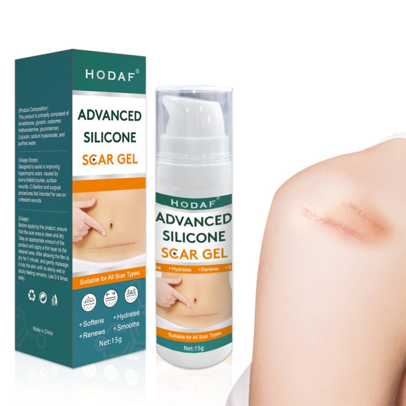 Scar Gel Manufacturer - Silicone Scar Appearance Gel Faded Scar Support Formula