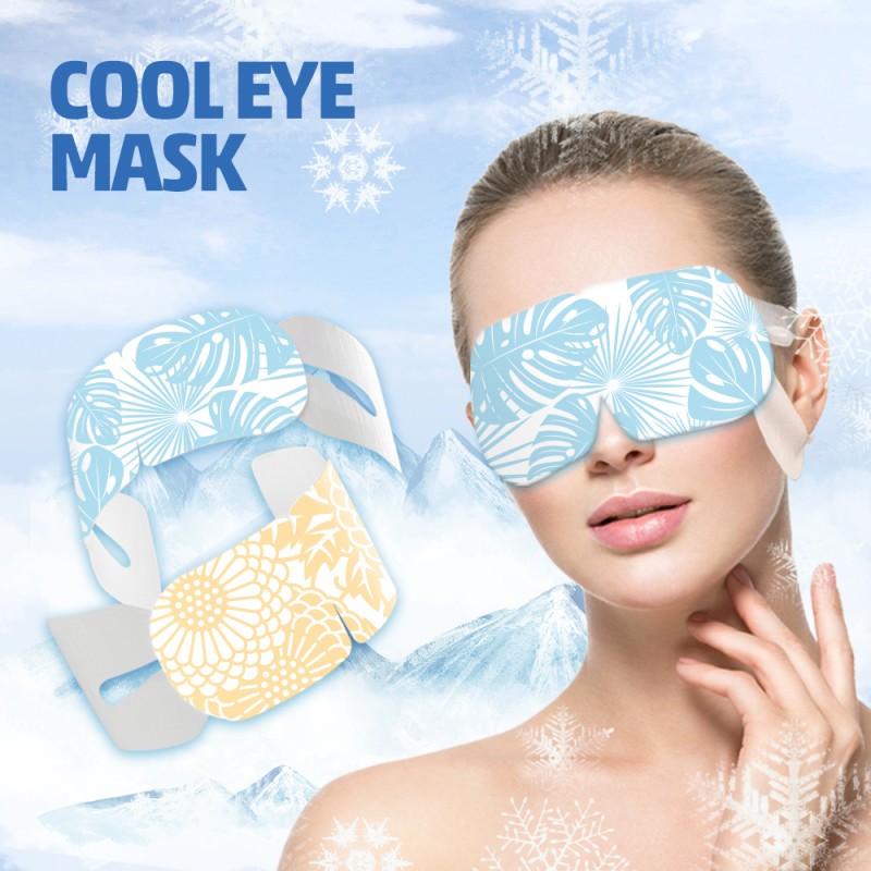 Puffy Eyes Relief Factory - Private Label Cooling Eye Mask Reusable Gel Pack Puffy Eyes Relief