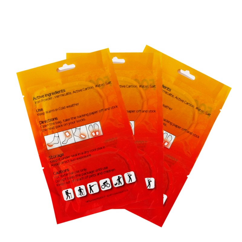 Toe Warmer Supplier - Safe Winter Toe Warmer Self Heating Pad Instant Warmth Foot Pad