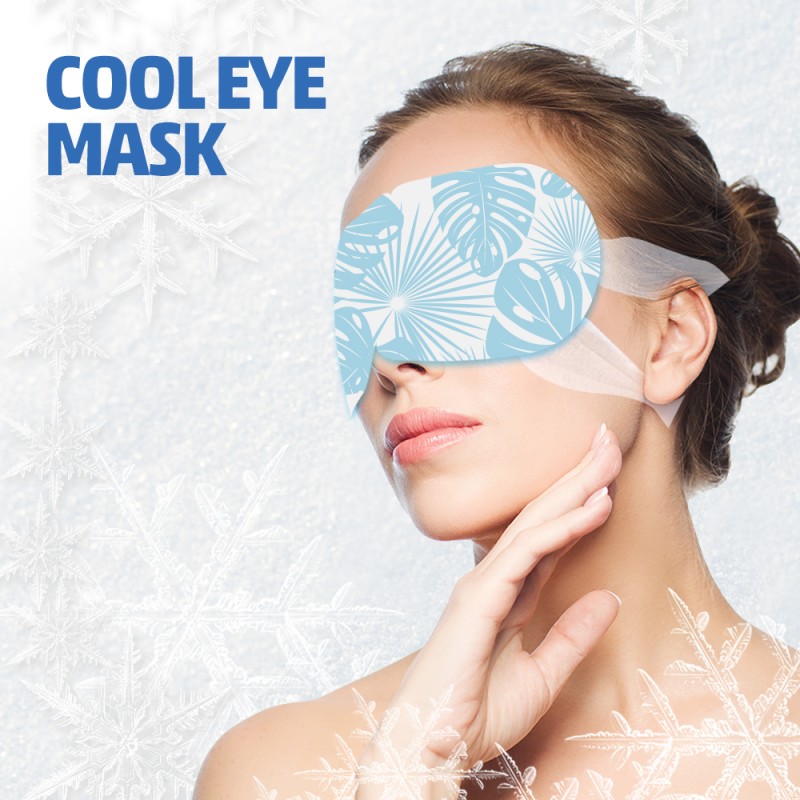 Cooling Eye Mask Manufacturer - OEM Cooling Eye Mask Reusable Gel Pack Dark Circles Reduction
