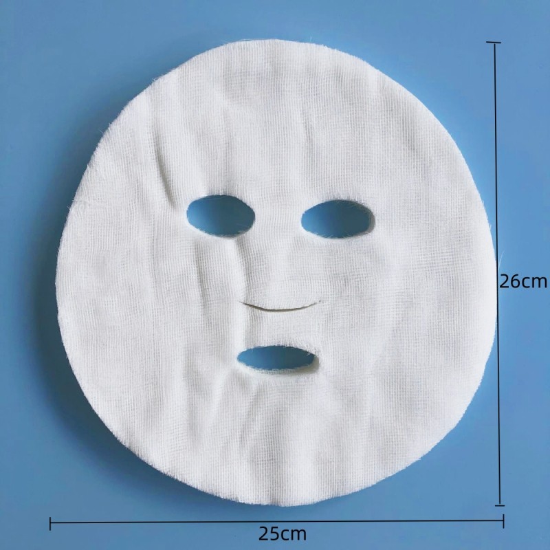 Gauze Face Pads Factory - High Frequency Gauze Facial Masks Large Pads for Skin Care