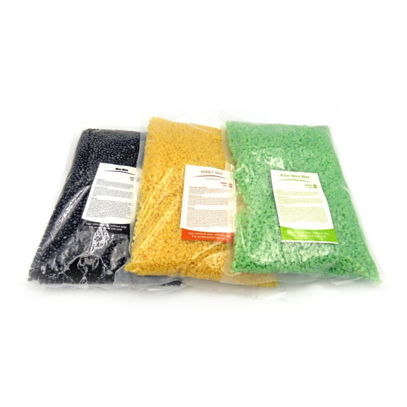 Professional Wax Beads Factory - Natural Hard Wax Beans Warmer Kit for Hair Removal Waxing