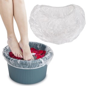 Spa Liner Supplier - High Quality Disposable Pedicure Foot Basin Wooden Bucket Bag