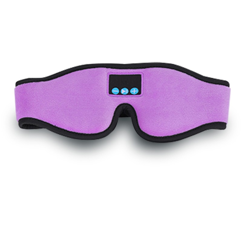Contoured Bluetooth Mask Factory - 3D Contoured Smart Wireless Sleep Eye Mask with Bluetooth Headphones Knit