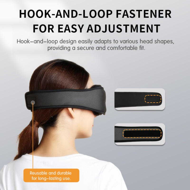 Amazon Eye Mask Manufacturer - Amazon Hot Sales Wholesale 3D Adjustable Cup Eye Mask Custom Knit Label