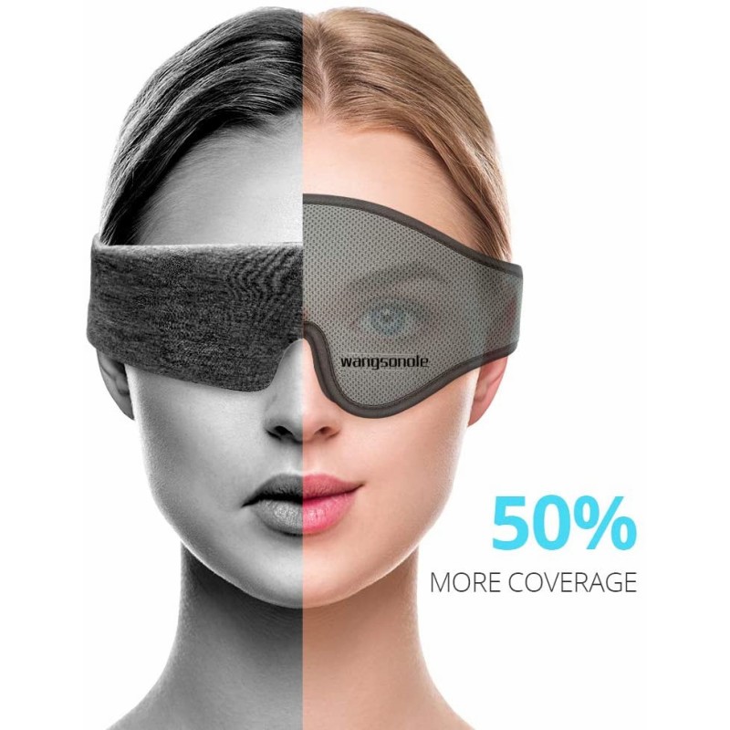 Long Eye Mask Factory - Long Cotton Sleep Mask with Shades for America Europe Sleep Relaxation