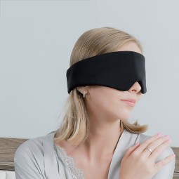 Light Blocking Silk Mask Supplier - Best Selling Light Blocking Silk Sleep Eye Mask Knit Technique Excellent