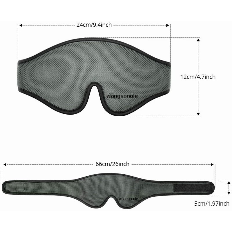 3D Eye Mask Factory - Sweet Sleep 3D Contoured Cup Night Mask Personalized Wholesale Knit Technique