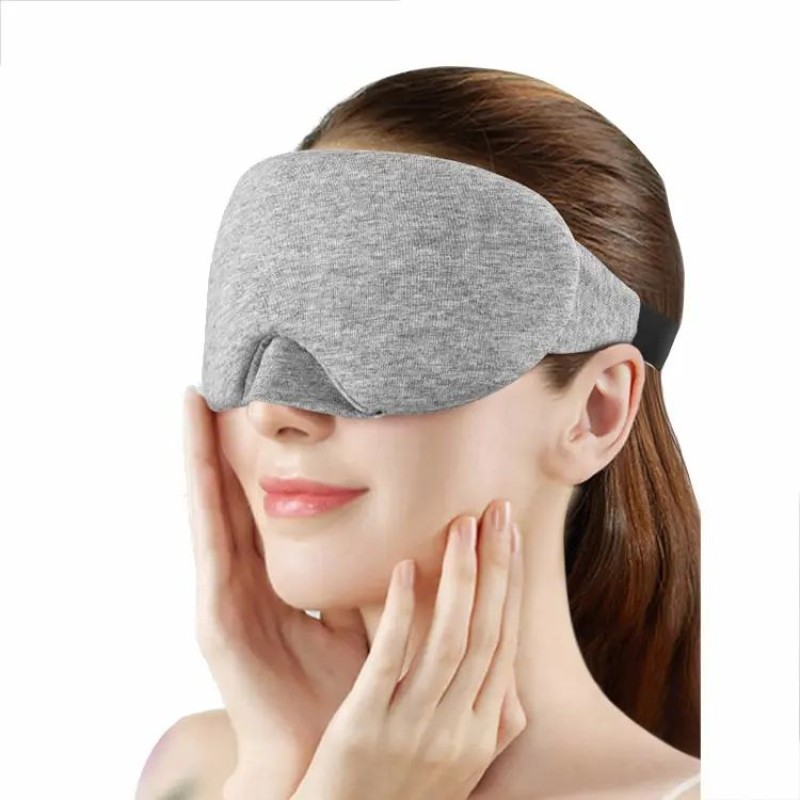 Cotton Sleep Mask Manufacturer - Custom High Quality Cotton Travel Health Sleeping Supplies for Men Women
