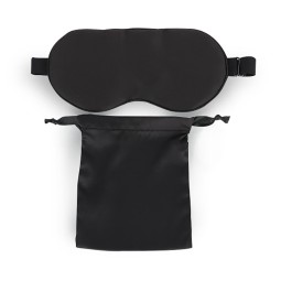 Custom Silk Eye Mask Manufacturer - Wholesale Custom Label Silk Eye Mask Elastic Strap Lightweight Breathable