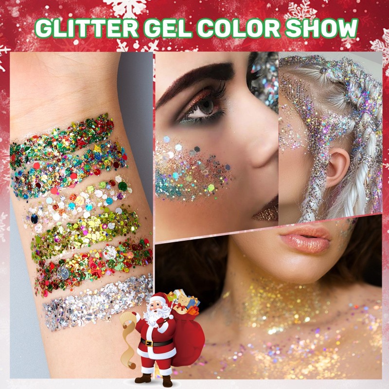 Eyeshadow Pigment Supplier - Hot Sale 10-color Christmas Eyeshadow Pigment Makeup Cosmetics Private Label Wholesale