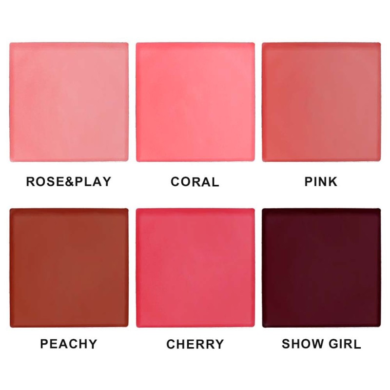 Blush Palette Factory - Custom Private Label Blush Palette Matte Bronzer Contour Blush Palette High Pigmented Makeup