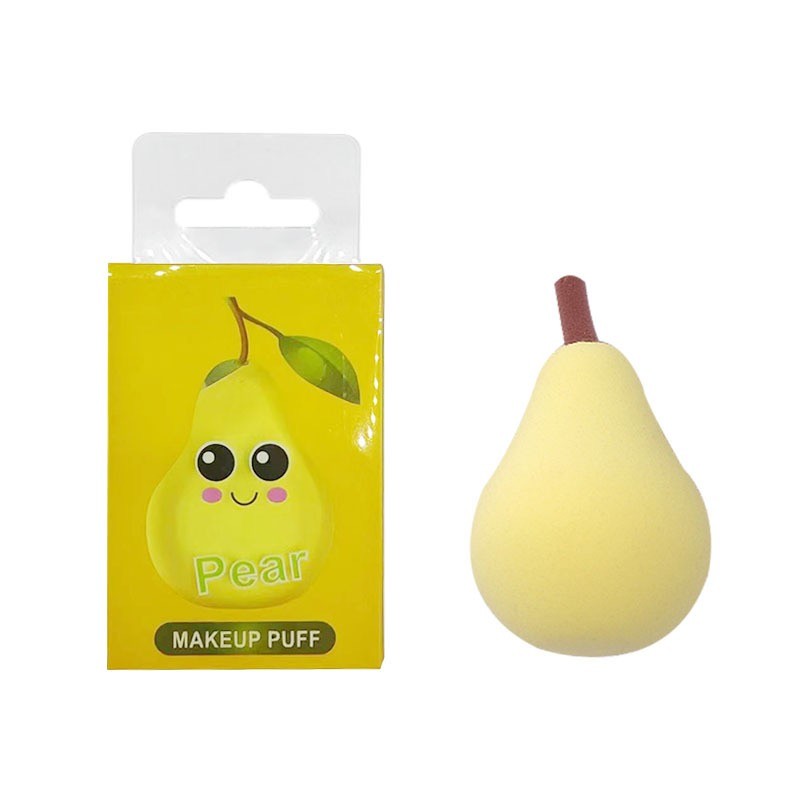 Fruit Puff Manufacturer - High Quality Professional Cruelty Free Makeup Eco-Friendly Cute Fruit Puff Vegan Face Beauty