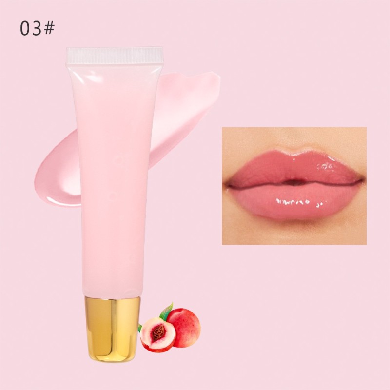 Fruit Lip Oil Manufacturer - Private Label Long-lasting Hyaluronic Acid 15ML Fruit Lip Oil Moisturizing Hydrating Fruit