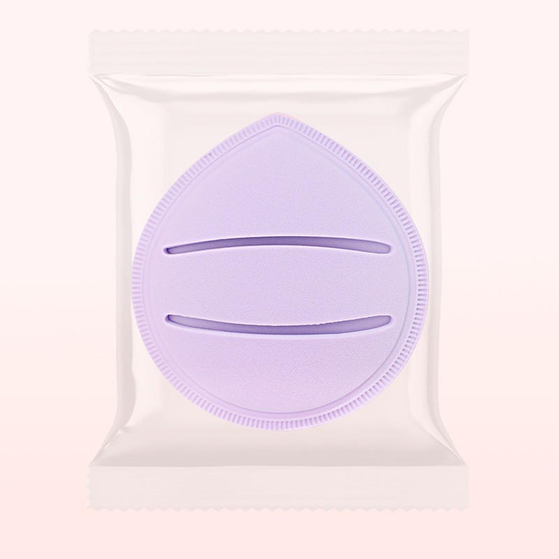 Makeup Sponge Manufacturer - Custom logo Eco Friendly Makeup Sponge Microfiber Flat Soft Private Label Makeup Blender Sponge