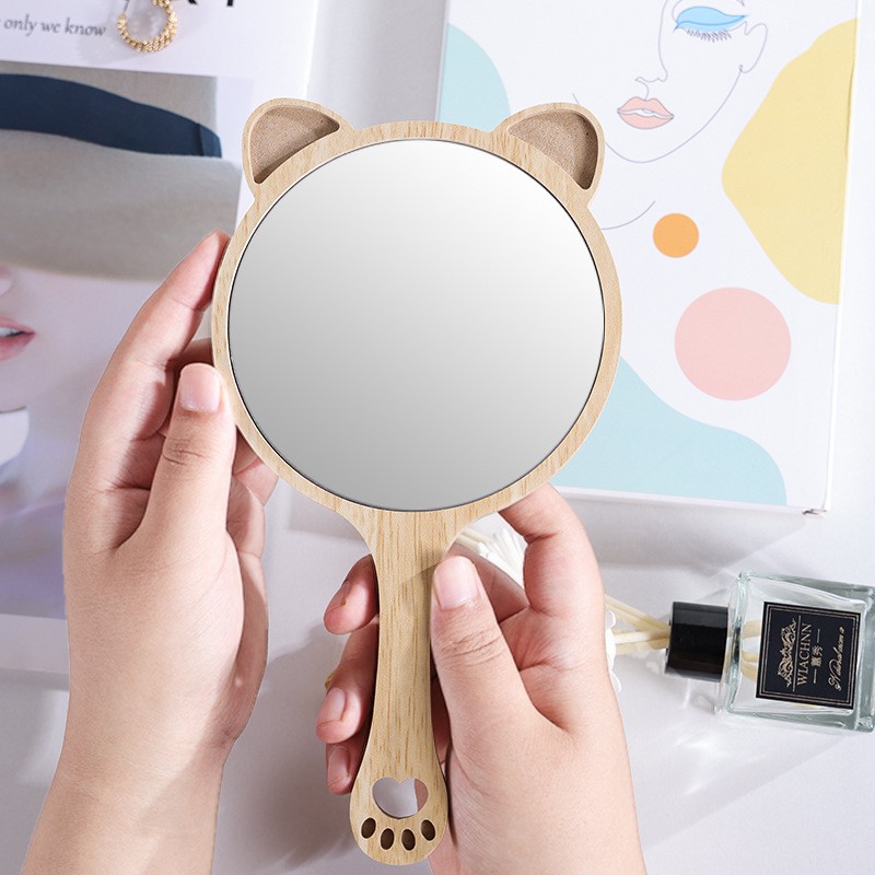 Square Mirror Supplier - Make Your Own Logo Wholesale Travel Mini Makeup Mirror Private Label High Quality LED Square