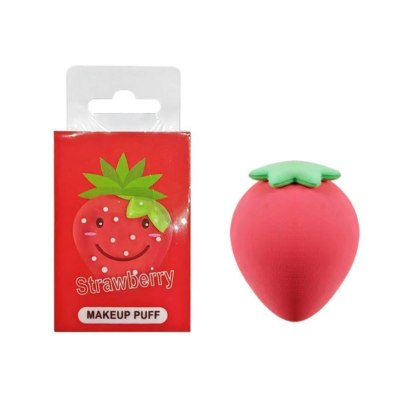 Fruit Puff Manufacturer - High Quality Professional Cruelty Free Makeup Eco-Friendly Cute Fruit Puff Vegan Face Beauty