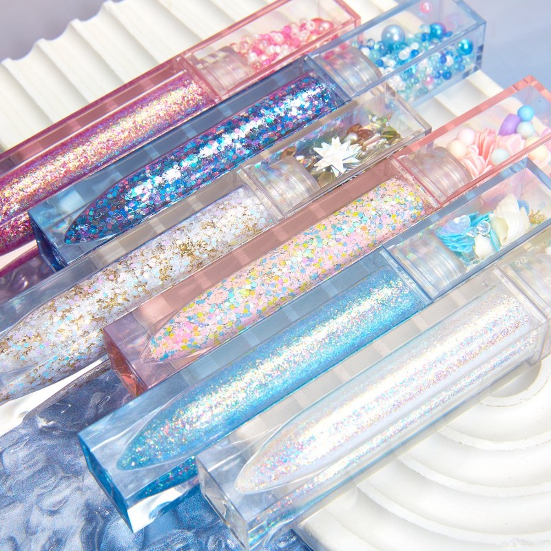 Glitter Gel Factory - Private Label Organic 6 Colors Vegan Fish Scale Glitter Gel High Pigment 24H Long Lasting Eyeshadow