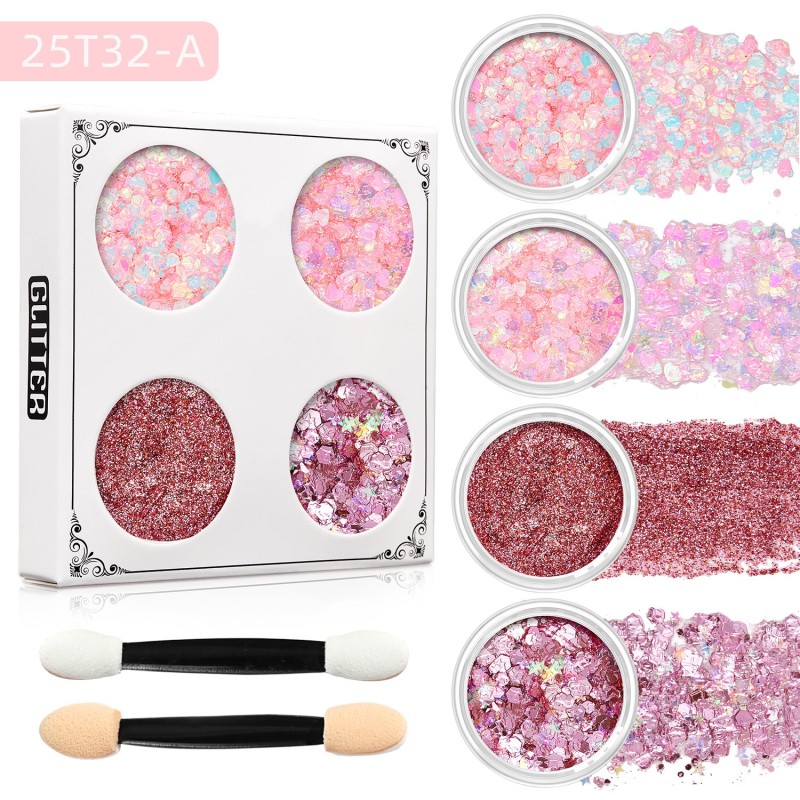 Christmas Eyeshadow Supplier - Christmas Eyeshadow Gel 10 Colors Eye Makeup Custom logo