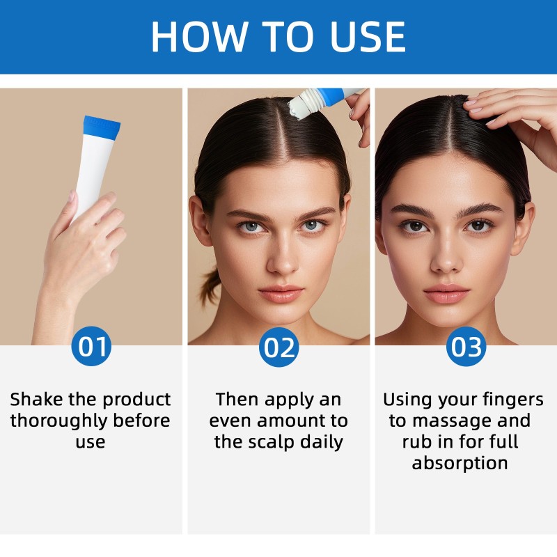 Hair Growth Oil Supplier - 20ML Private Label Hair Care Natural Anti Hair Loss Organic Strength Nourishing Growing Serum