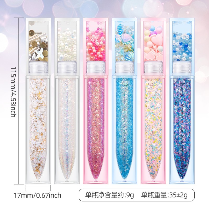 Glitter Gel Factory - Private Label Organic 6 Colors Vegan Fish Scale Glitter Gel High Pigment 24H Long Lasting Eyeshadow