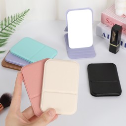Folding Mirror Manufacturer - Make Your Own High Quality Private Label Mini Makeup Mirror Wholesale Convenient 7 Color
