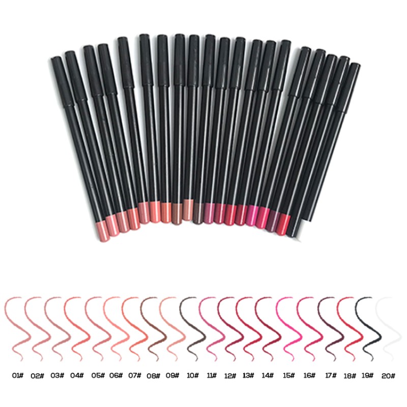 Lipliner Pencils Manufacturer - Wholesale Smudge Proof Waterproof Long Lasting Smooth Matte Lipliner Vendors Private Label