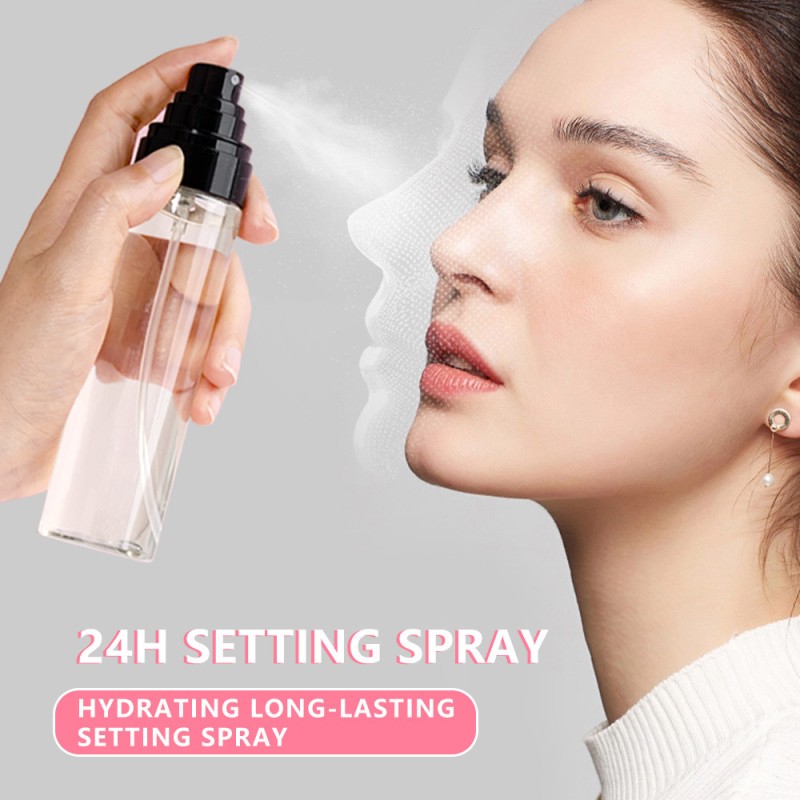 Pink Setting Spray Manufacturer - Waterproof Oil Control Matte Fixing Setting Spray Face Makeup Vegan 100ML Mist Long Lasting