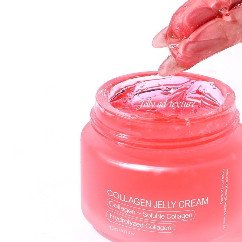 Facial Cream Manufacturer - Private Label Face Care Brightening Non-irritant Hydrolyzed Collagen Facial Cream Gel