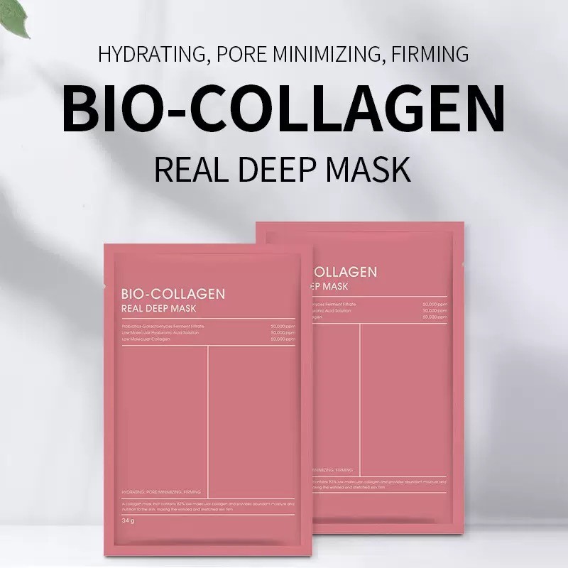 Overnight Mask Factory - Hot Selling Private Label High Quality Face Care Overnight Collagen Mask Pore Minimizing Pink