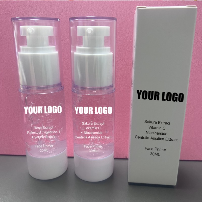Hydrating Primer Supplier - Rose Private Label Wholesale Invisible Pore Hydrating Face Primer Pink Cruelty Free Vegan