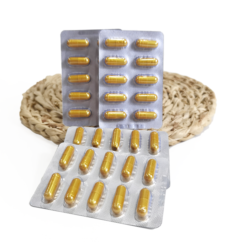 Private Brand Health Product Keratin Goat Thistle Ginseng Capsules for Body Vitality Manufacturer