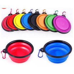 Portable Pet Bowl Supplier - Silicone Collapsible with Carabiner